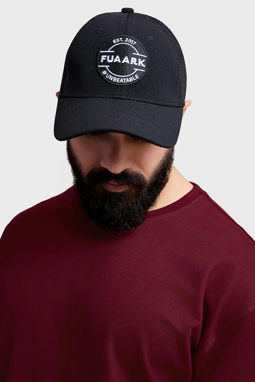 Unbeatable Trucker Cap Black/Black - Image 3