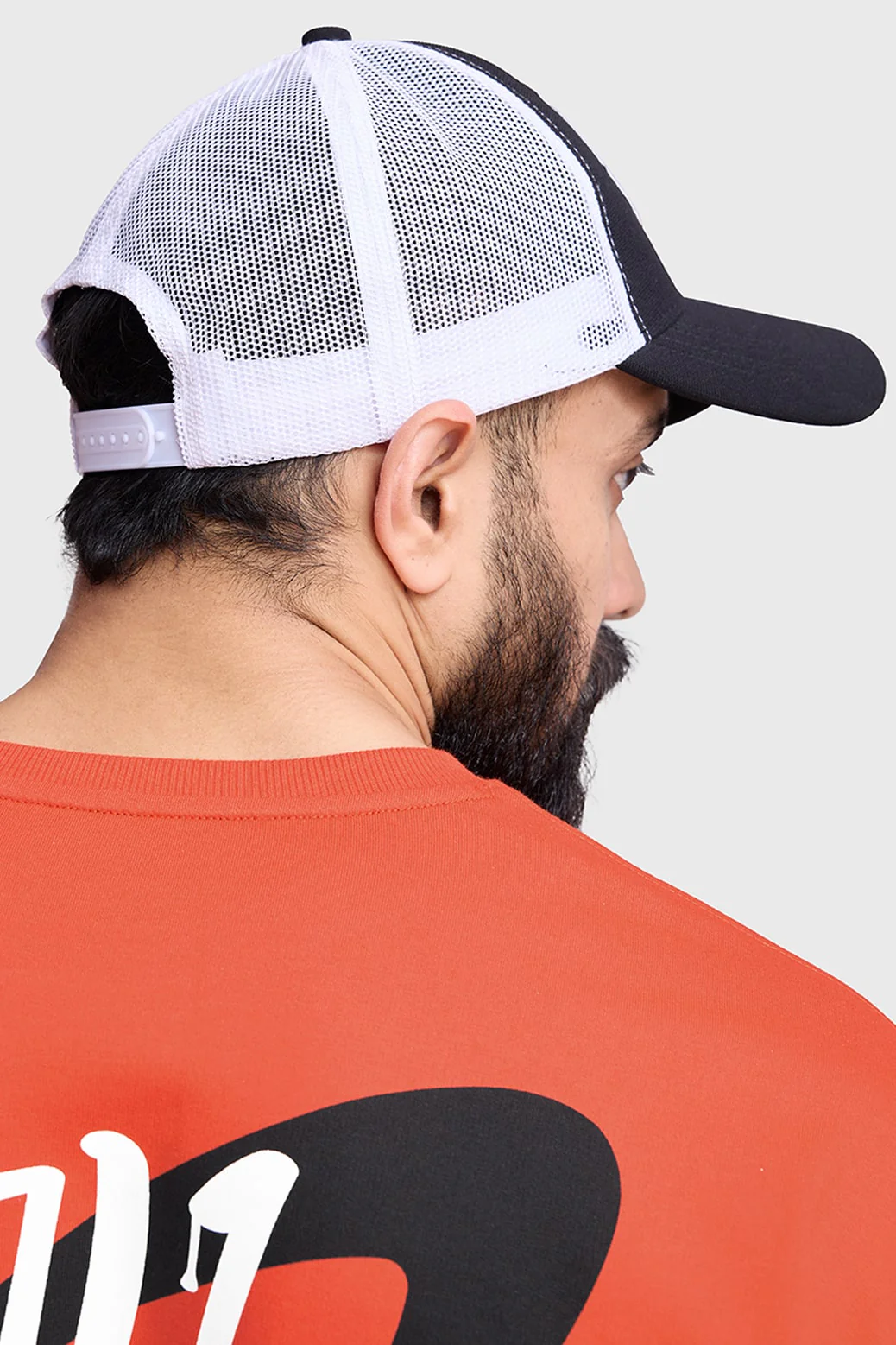 Unbeatable Trucker Cap Black/White - Image 9