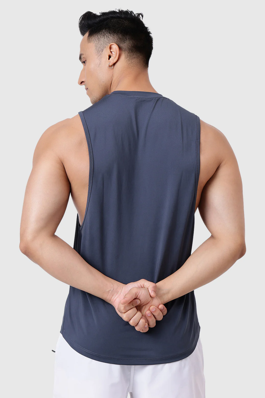 Urban Deep Arm Tank Dark Grey - Image 5