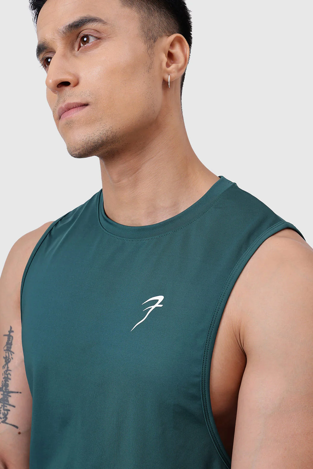 Urban Deep Arm Tank Emerald Green - Image 3
