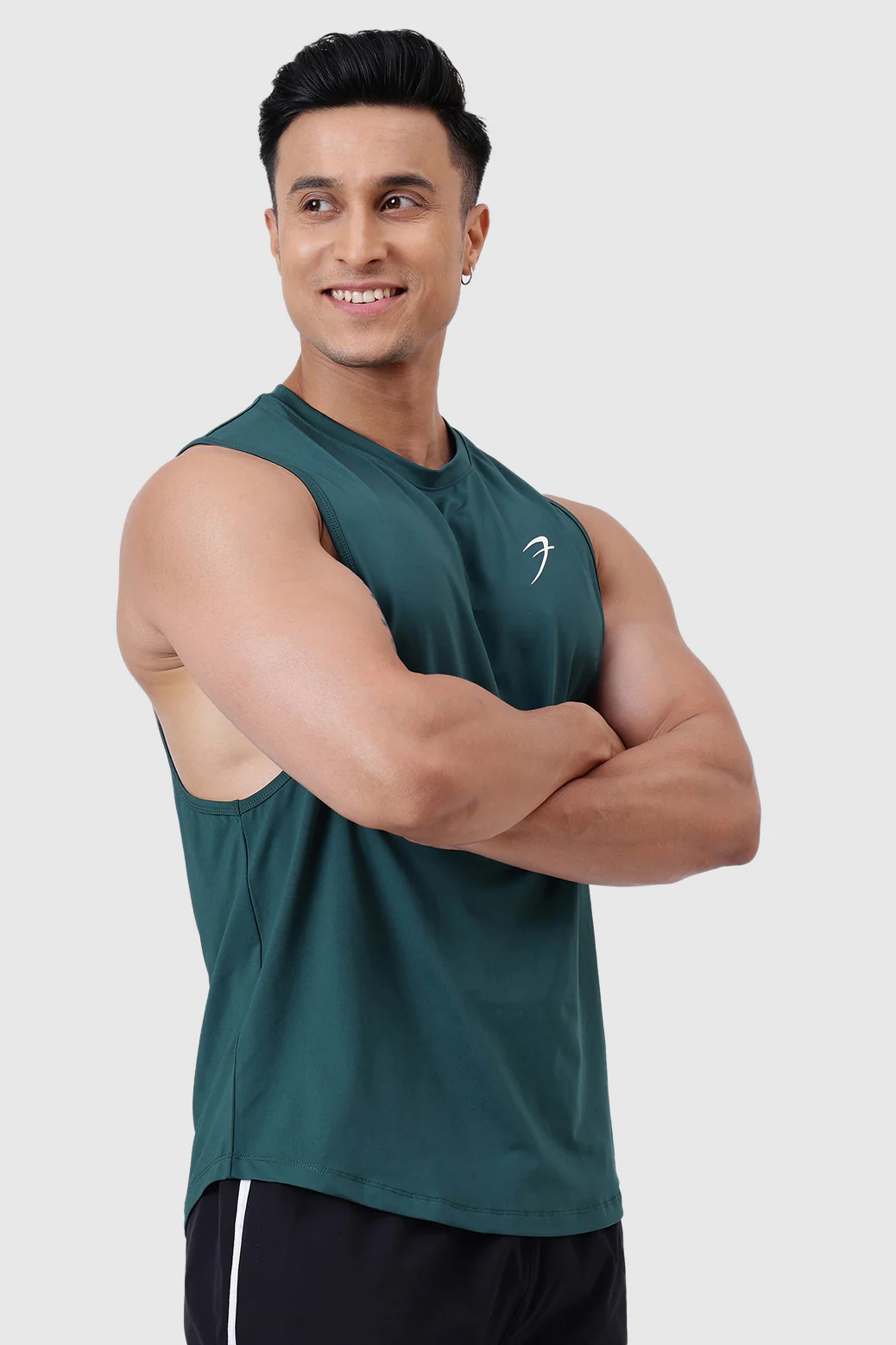 Urban Deep Arm Tank Emerald Green - Image 5