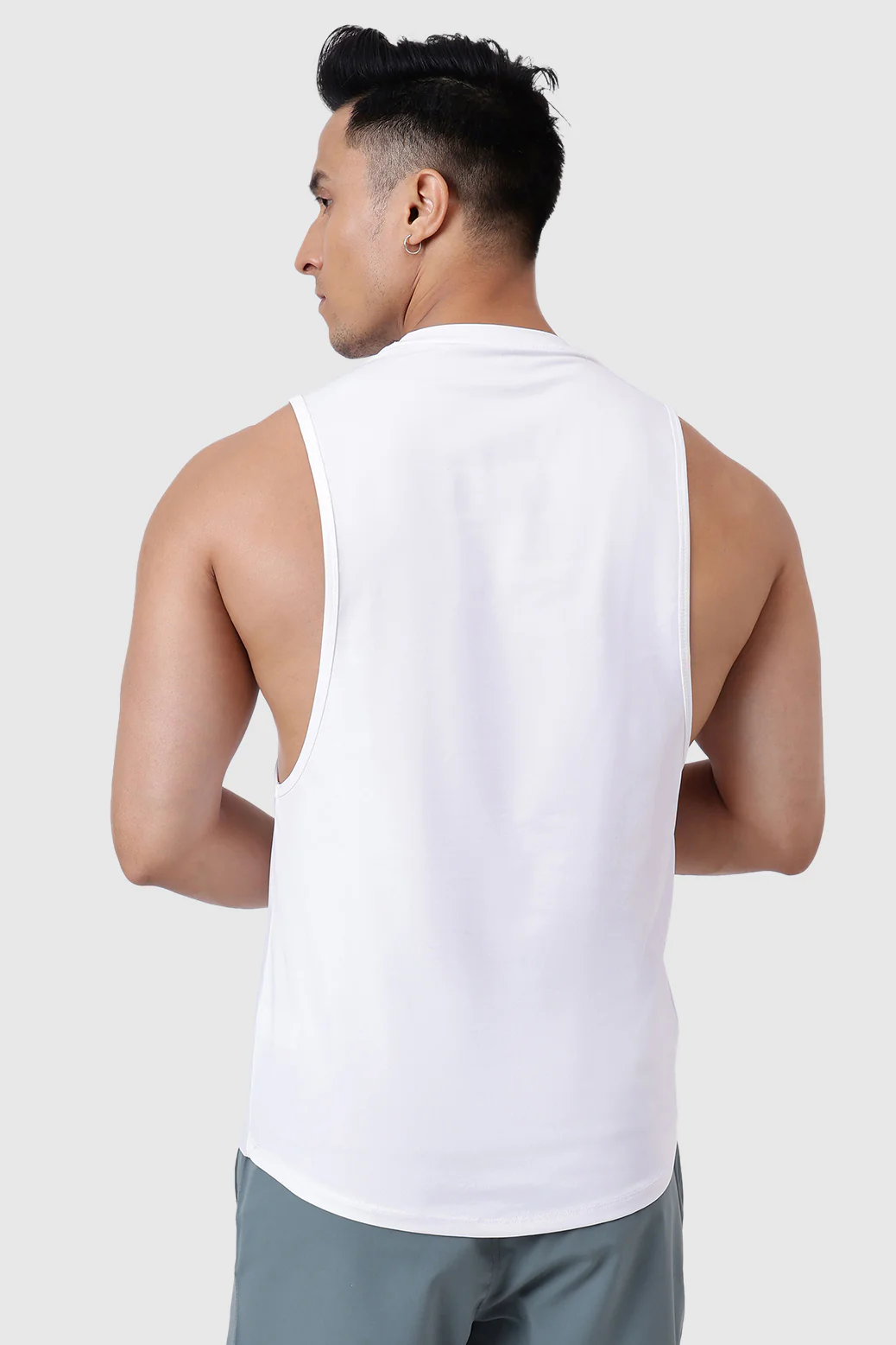 Urban Deep Arm Tank White - Image 5