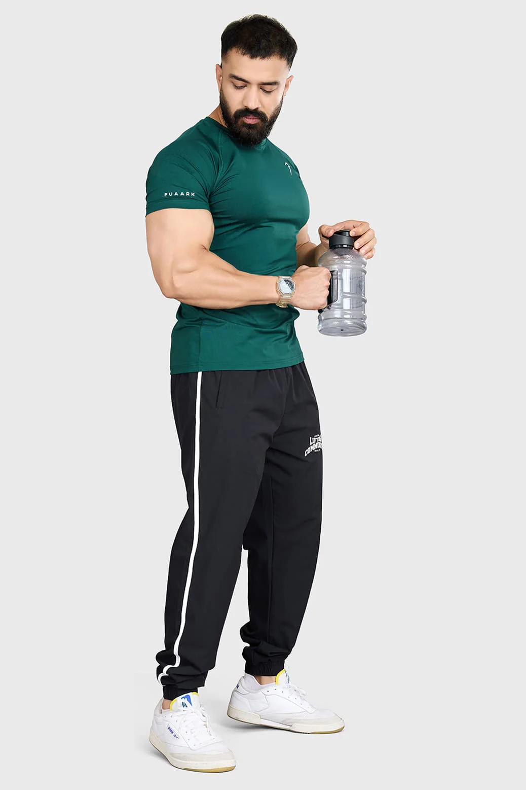Urban T-shirt Emerald Green - Image 2