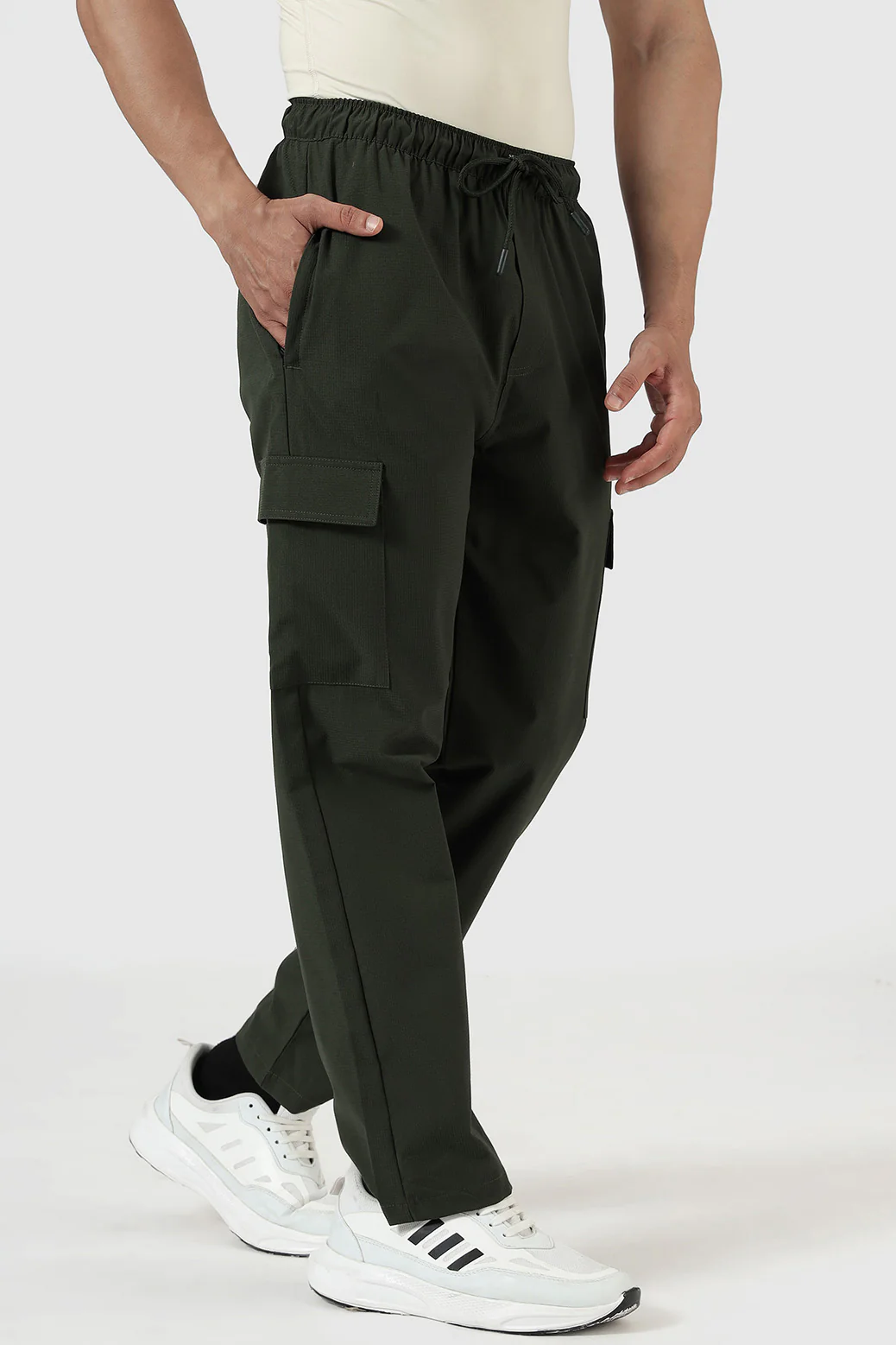 Vitality Straight Pants Army - Image 5