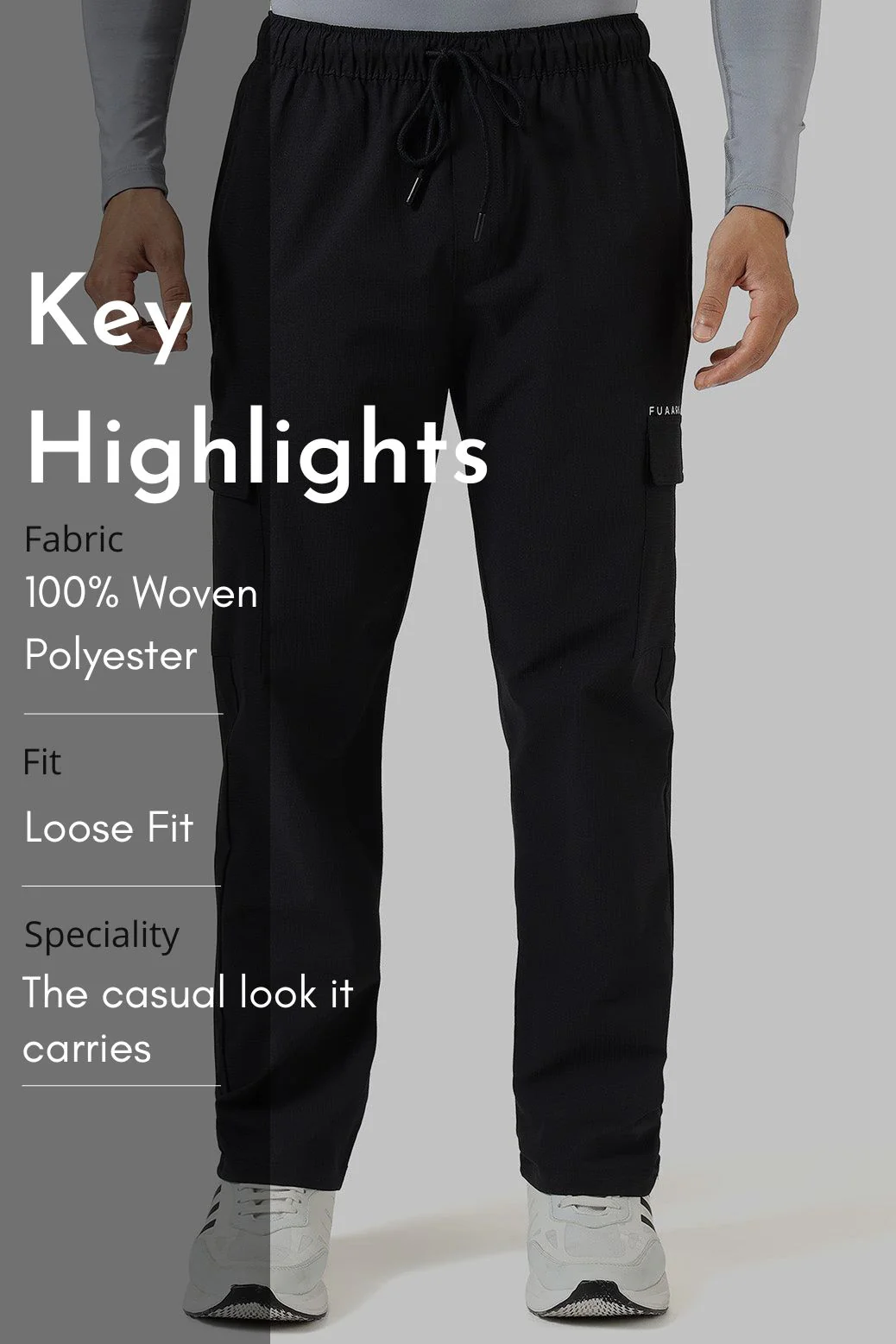 Vitality Straight Pants Black - Image 7