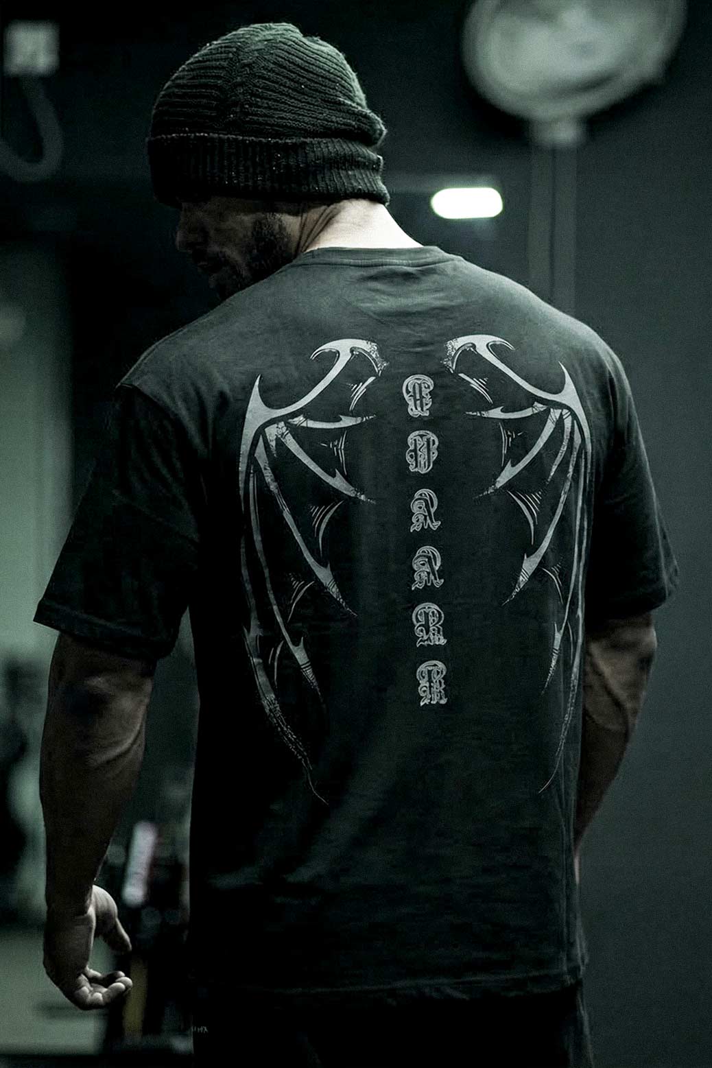 Void Angel Oversized T-shirt Black - Image 2
